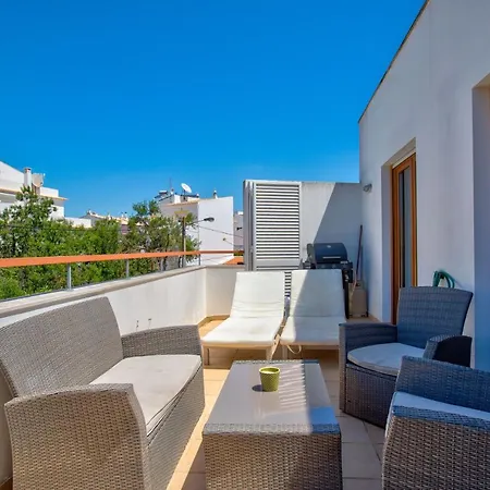 Rooftop Pool Two Bedroom Apartment In Alvor Exterior photo